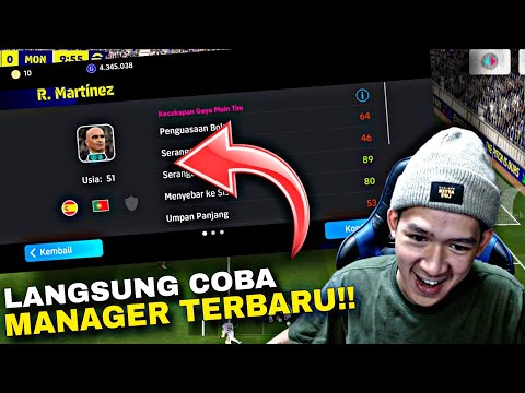 LANGSUNG COBA MANAGER TERBARU SERANGAN BALIK TERBAIK? eFootball 2025 Mobile