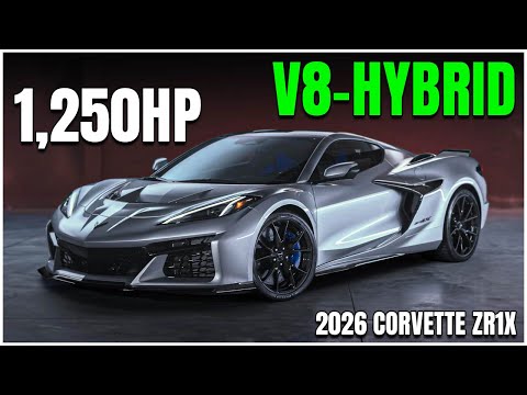 Corvette ZR1X is a 1,250HP TT V8 Hybrid MONSTER that KILLED Dodge & the CHARGER EV!