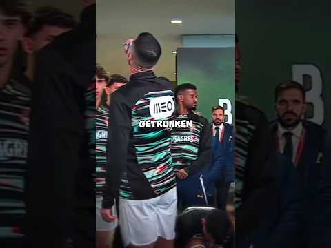 Ihr glaubt nicht was Ronaldo getrunken hat #cristianoronaldo #cr7 #wm2026 #fussball