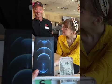 Waiter gets a special gift for being selfless!