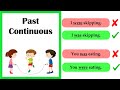 Understanding the Past Continuous Tense