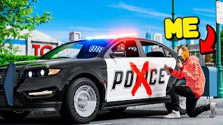 Spray Painting The Entire Police Department In GTA 5 RP