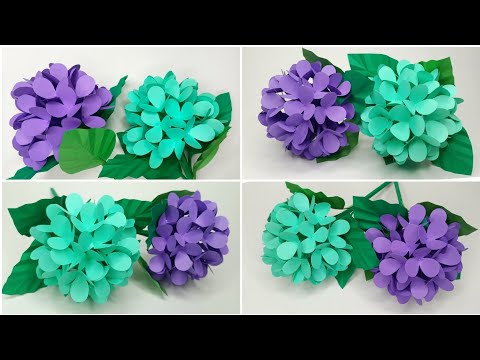 3D Paper Flower 🌸 - Unique Paper Flower Making Tutorial -  Craft Ideas for Room Decoration