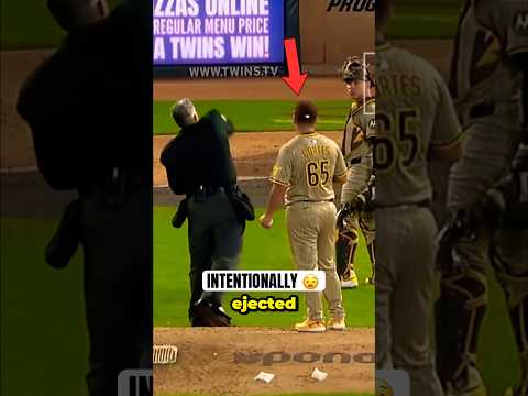 He intentionally got ejected 🤯