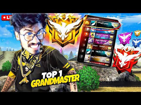 New Season Rank Push || V badge Sniper King ✌ Free Fire LIVE!