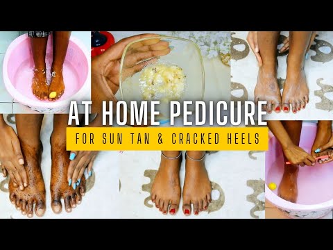 Simple Indian At-Home Pedicure to Remove Tan - Get Soft Feet Naturally