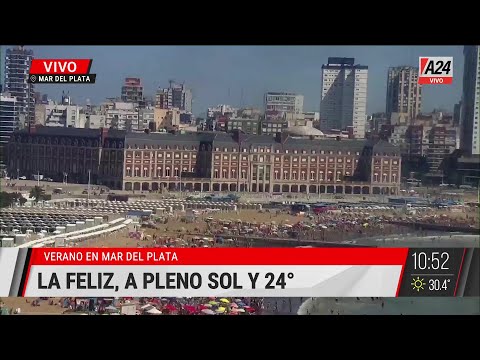 🥵 Mar del Plata: Temperaturas altas y precios accesibles atraen a turistas