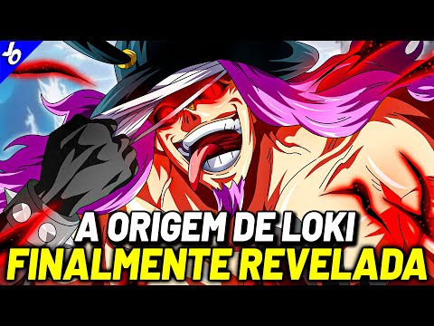 REVELADO OS OLHOS AMALDIÇOADOS DE LOKI - A ORIGEM DE LOKI FINALMENTE REVELADA - ONE PIECE 1053