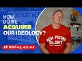 Political Ideology and Socialization