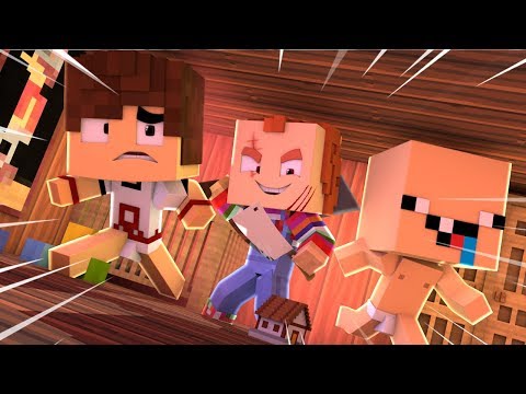 FOMOS ATACADOS PELO CHUCKY O BONECO ASSASSINO ! - MINECRAFT