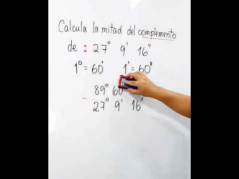 Grados, minutos y segundos - Profe Jeff