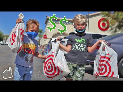 BUYING WHATEVER HE WANTS!