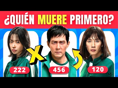 TRIVIA 🤫 ¿Cuánto sabes del JUEGO DEL CALAMAR 3?🩸🔥 Desafíos de Squid Game