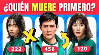 TRIVIA 🤫 ¿Cuánto sabes del JUEGO DEL CALAMAR 3?🩸🔥 Desafíos de Squid Game
