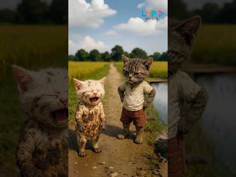 This soccer game makes cats fall into the field#shorts #shortvideo #viral #viralvideo #poorcat #cat