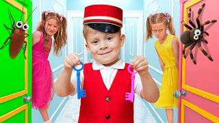 Aventura en el Hotel con Chicas Divertidas | Video Infantil