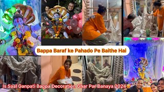 GANESH Chaturthi 2024 🌺Bappa Pahado Pe Baithe Hai 😍🙏Kavita Solanki Vlogs