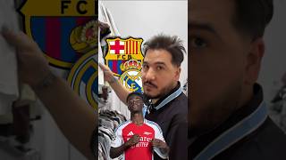 في اي فريق يقدر ساكا يكون اساسي؟⚽❓ شاركونا رايكم.. #realmadrid #reels #barcelona #messi