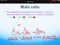 Exploring Mole Ratios and Conversions in Stoichiometry