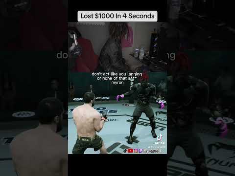 Lost $1000 in 4 Seconds #UFC5 #nba2k24