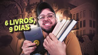 Maratonei 6 Livros em 9 Dias... e alguns decepcionaram MUITO!