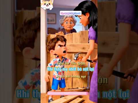 cậu bé tức giận khi thấy mẹ nhốt bà nội của mình#shorts