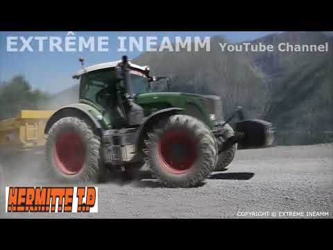 FENDT 924 ACTION !!! EXTRÊME MACHINE en haute montagne HERMITTE TP