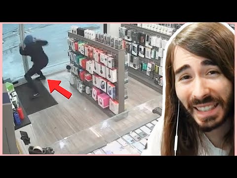 Moistcr1tikal Reacts to Trapped in Store Robbers