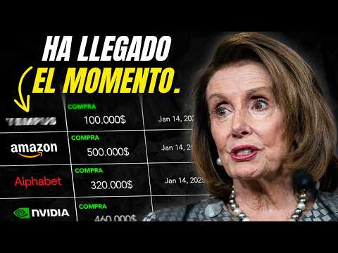 Nancy Pelosi muestra su ESTRATEGIA de INVERSIÓN para pasar de 200.000$ a 270M$ en 10 años