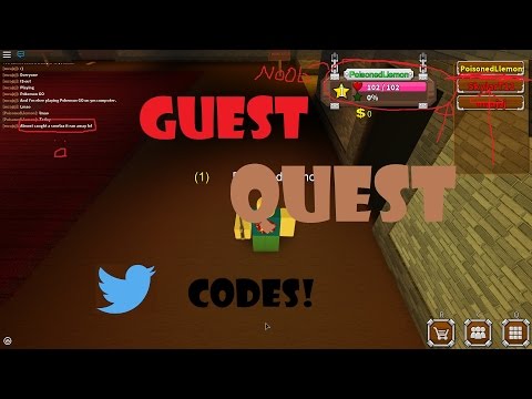 Roblox Guest Quest Rescripted Codes 07 2021 - code guest quest online restored roblox 2021