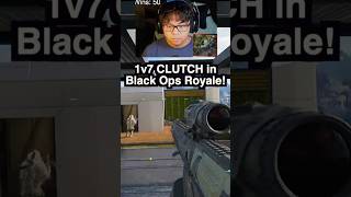 BLACKOUT 2.0 1V7 CLUTCH🤯 #warzone #blackopsroyale