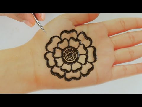 New mehndi deisgn 2024 | Mehndi design for karwa chauth Easy and simple | Just Mehndi design