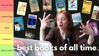 tier ranking all my best books of the year ✨ 5 years on booktube