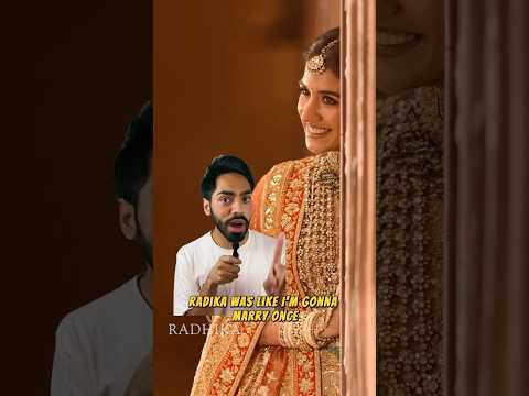 Radhika Merchant’s bridal looks