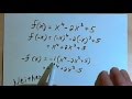 Even and Odd Functions