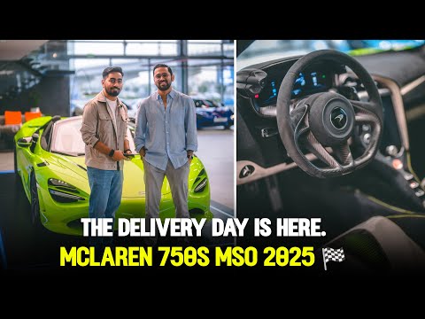 Delivery Day of NEW McLaren 750S MSO 2025 🧿 @TRADINGLEGEND