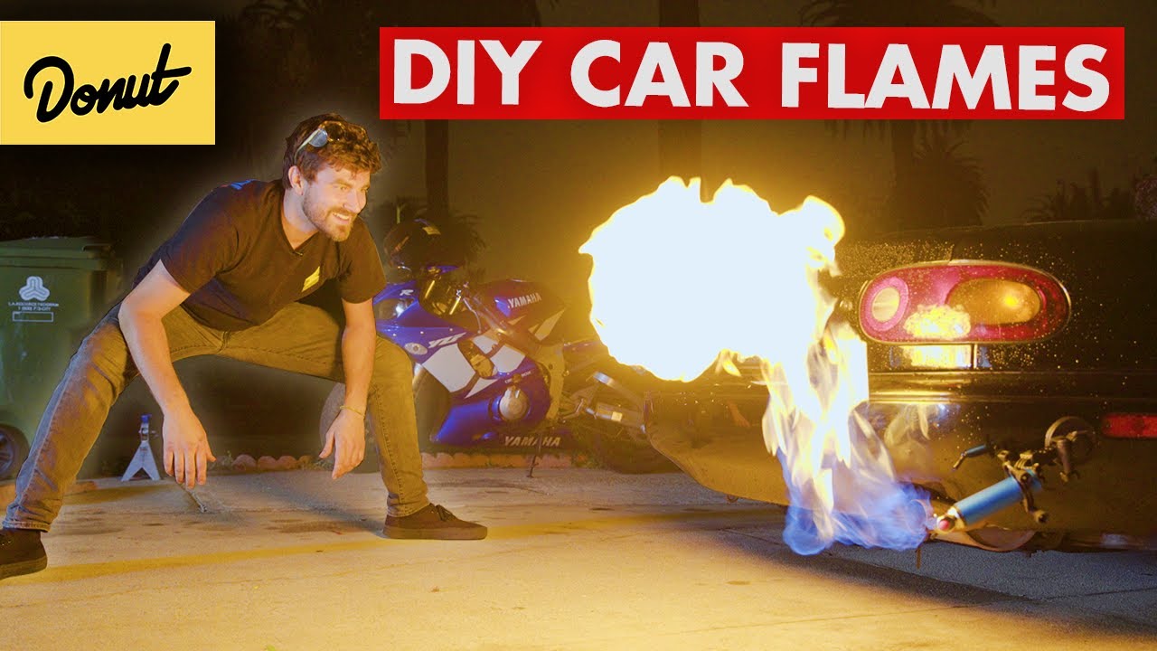 Make your car shoot flames for 60