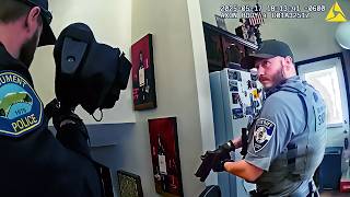 Suspect Tries Murdering Cops With Homemade Bomb