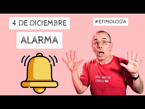 ¡A las armas! El origen italiano de la ALARMA. 4/12 #etimología