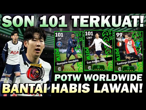 WOW SON 101 + DEMBELE VERSI STRIKER + GIMENEZ STRIKER HEBAT! BANTAI HABIS LAWAN! KEREN BANGET BRO!