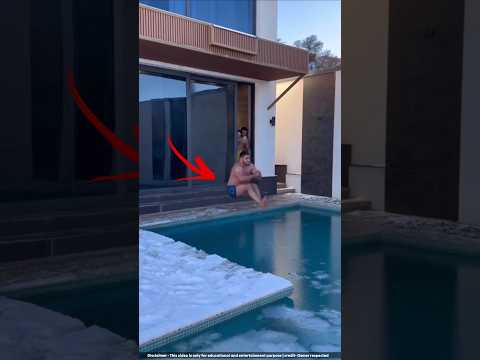 This is why Don't jump in a frozen lake #shorts