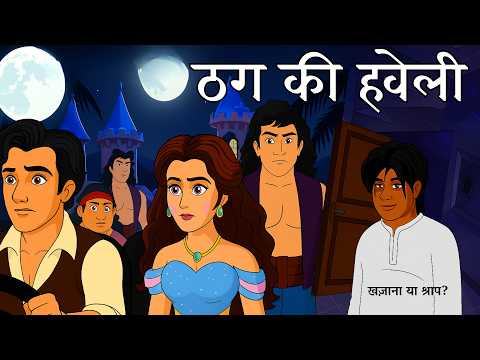 चार दोस्त, एक हवेली और एक खतरनाक ठग! | Animated Horror Thriller in Hindi