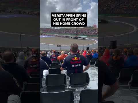 He was just showing off… 😅 #Formula1 #F1 #FormulaOne #Verstappen #RedBull #DutchGP #Racing #Autospo