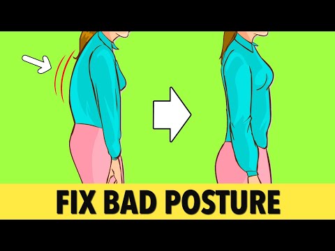 Fix Bad Posture with a few Minutes a Day | Quick Home Stretch Routine