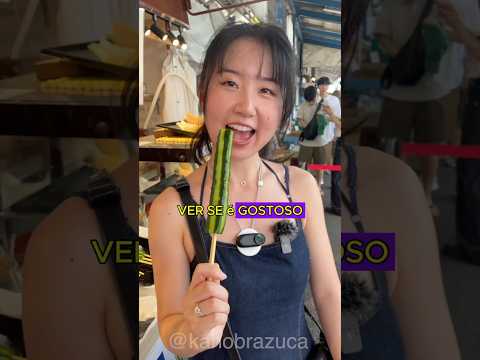 Comida de rua no Japão 😳