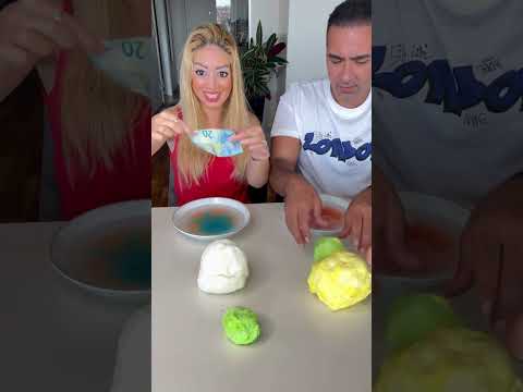 What is hidden inside cotton candy?!?Subscribe#shorts