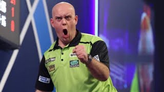 Van Gerwen vs Cullen | All the Last Dart checkouts + ALL 180s!!! |World Darts Championschip 2021
