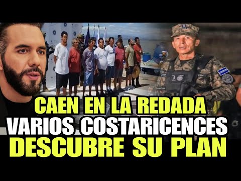 BOMBAZOO QUE EN LA REDADA VARIOS COSTARICENCE QUE QUICIERON BURLAR LA SEGURIDAD DE NAYIB BUKELE