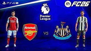 FC26 - Arsenal vs. Newcastle - Premier League 25/26 Full Match