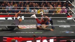 WWE World Tag Team Champions AJ Styles & Dragon Lee vs The Usos - WWE RAW 12/29/25